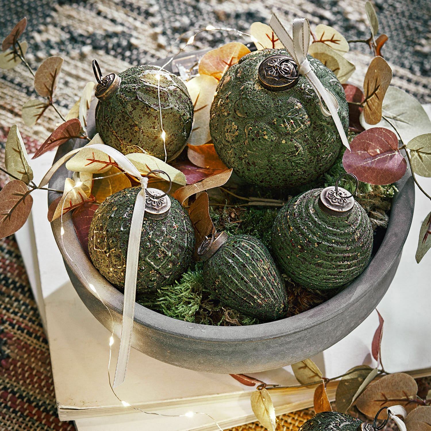 Set di 6 decorazioni natalizie Moriches