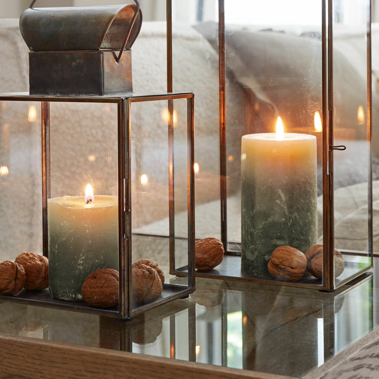 Set di 4 candele Braga