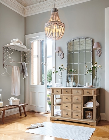 Bagno in stile shabby