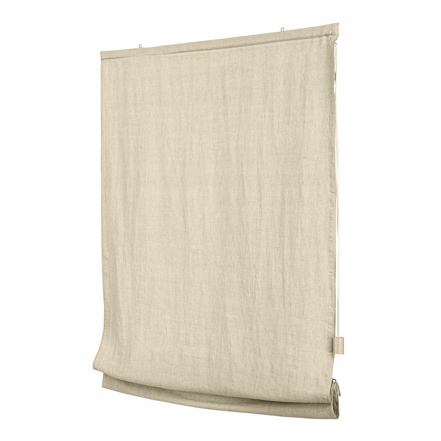 Tenda a pacchetto Lunavaux Tenda a rullo romana beige in lino, protezione pratica per finestre con stile naturale
