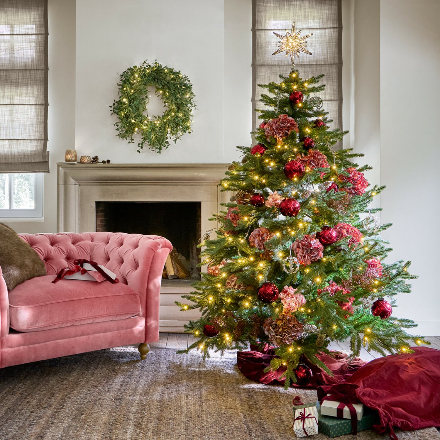 Puntale per albero di Natale a LED Aurellith