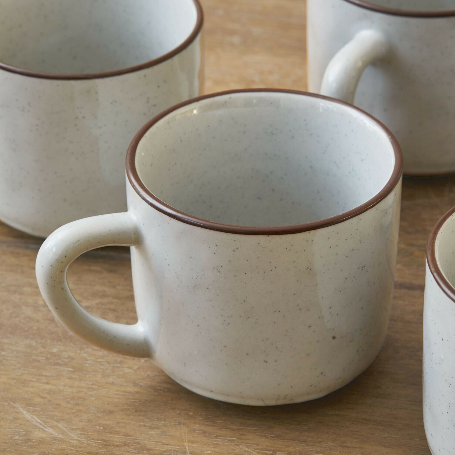 Set di 6 tazze con piattino Biarré