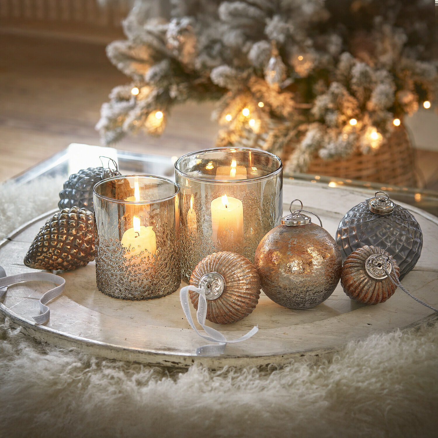 Set di 6 decorazioni natalizie Layounne