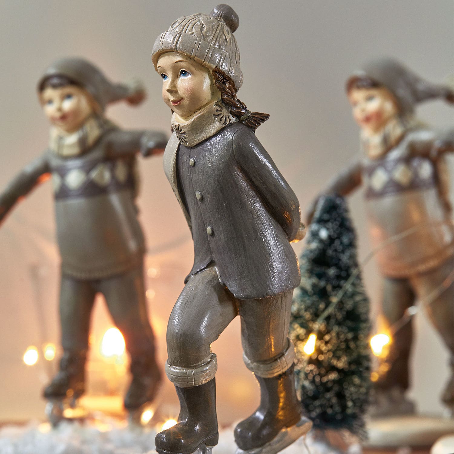 Set di 4 statuine Mériot