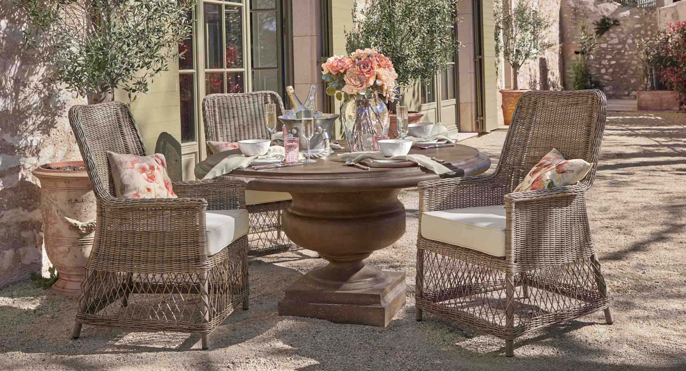 Rattan in fiore
