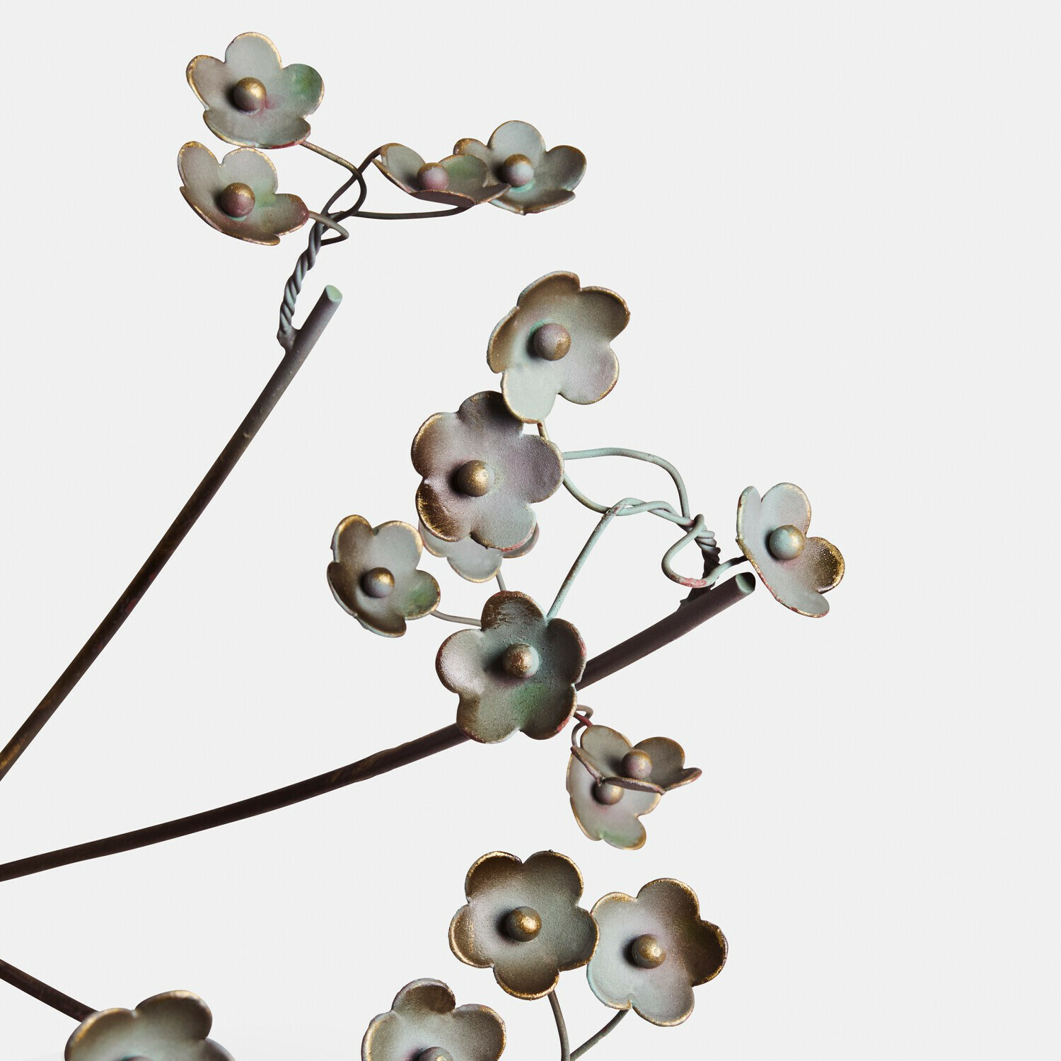 Coppia di fiori decorativi Basmirah