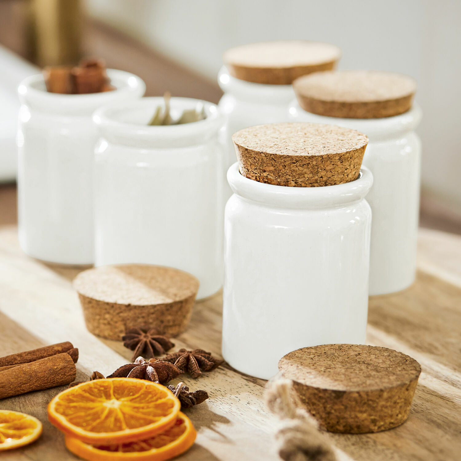 Set di 6 barattoli per spezie Kamenica