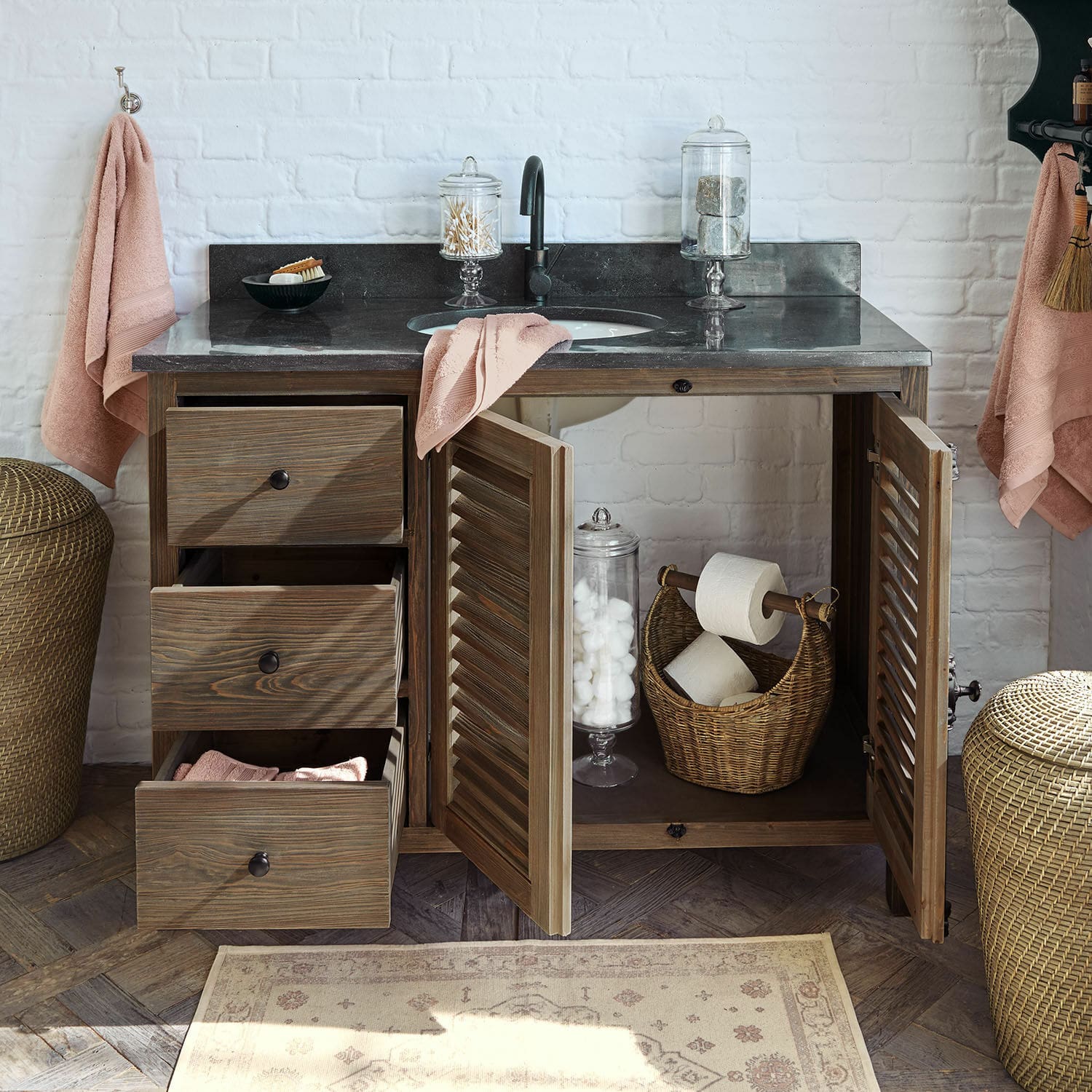 Mobile con lavabo Ferocelle