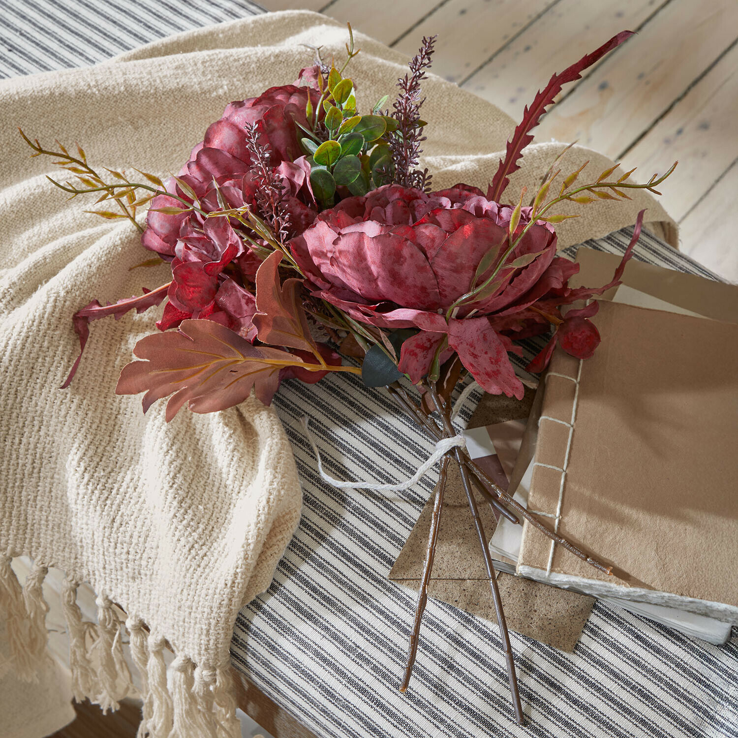 Mazzo di fiori decorativo Rivière Ambrée