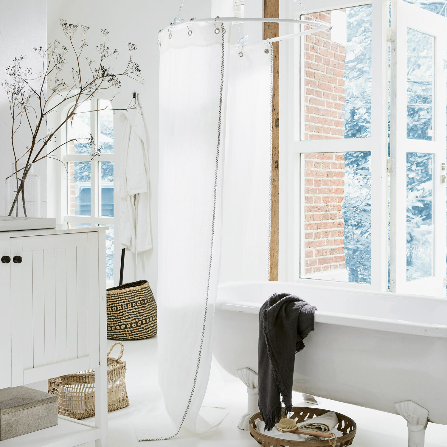 Set di 10 anelli per tende Tarascon