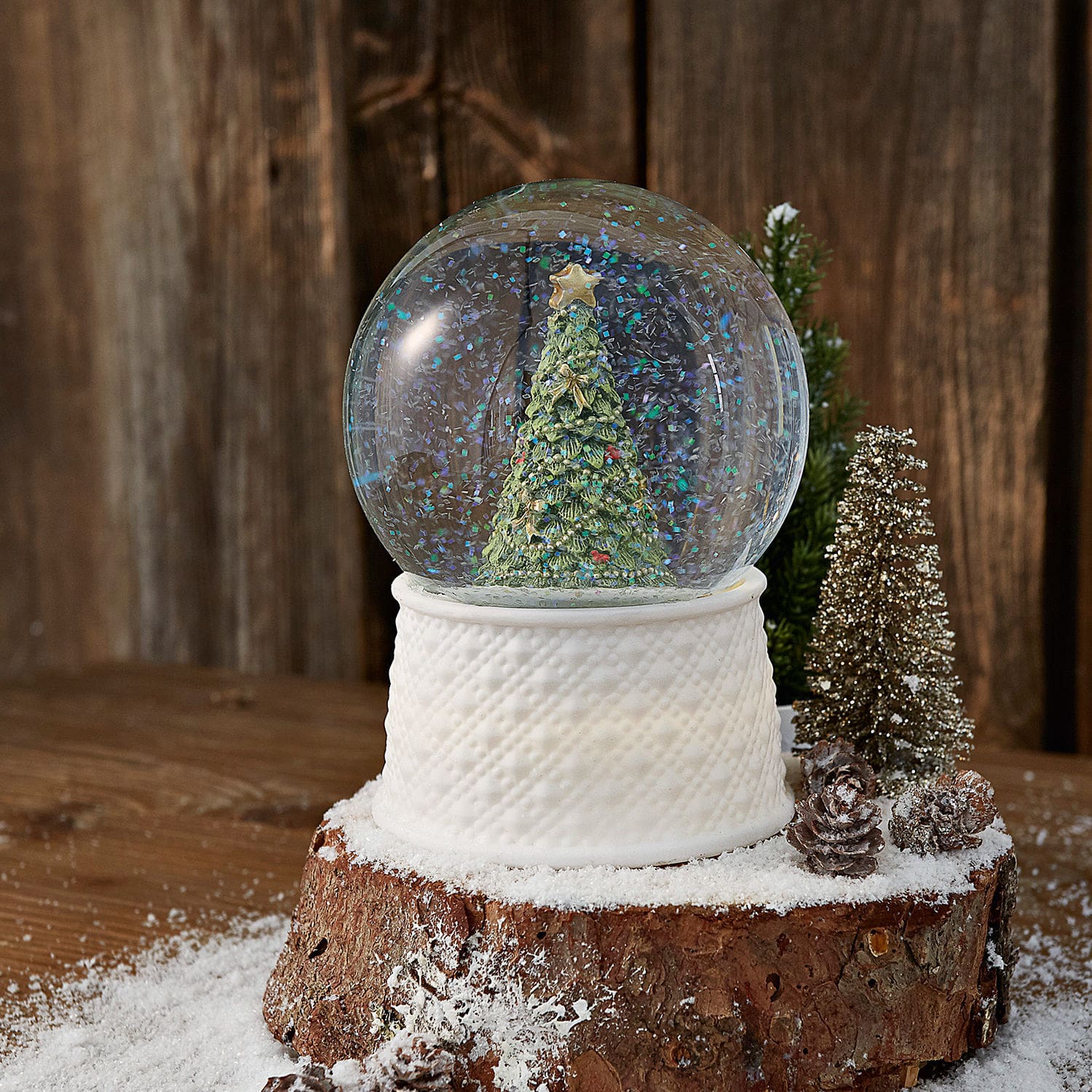 Palla di vetro con neve Hildart