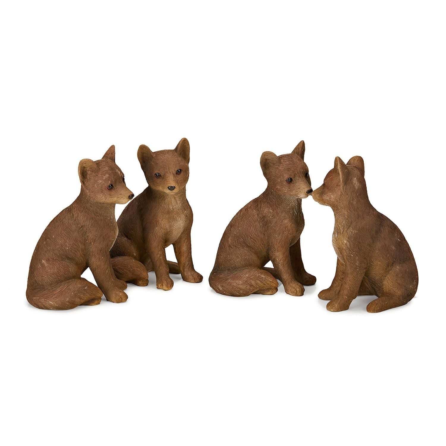 Set di 4 volpini Survie
