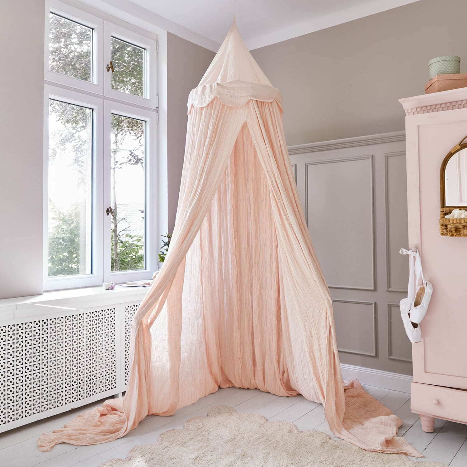 Baldacchino per letto Larika