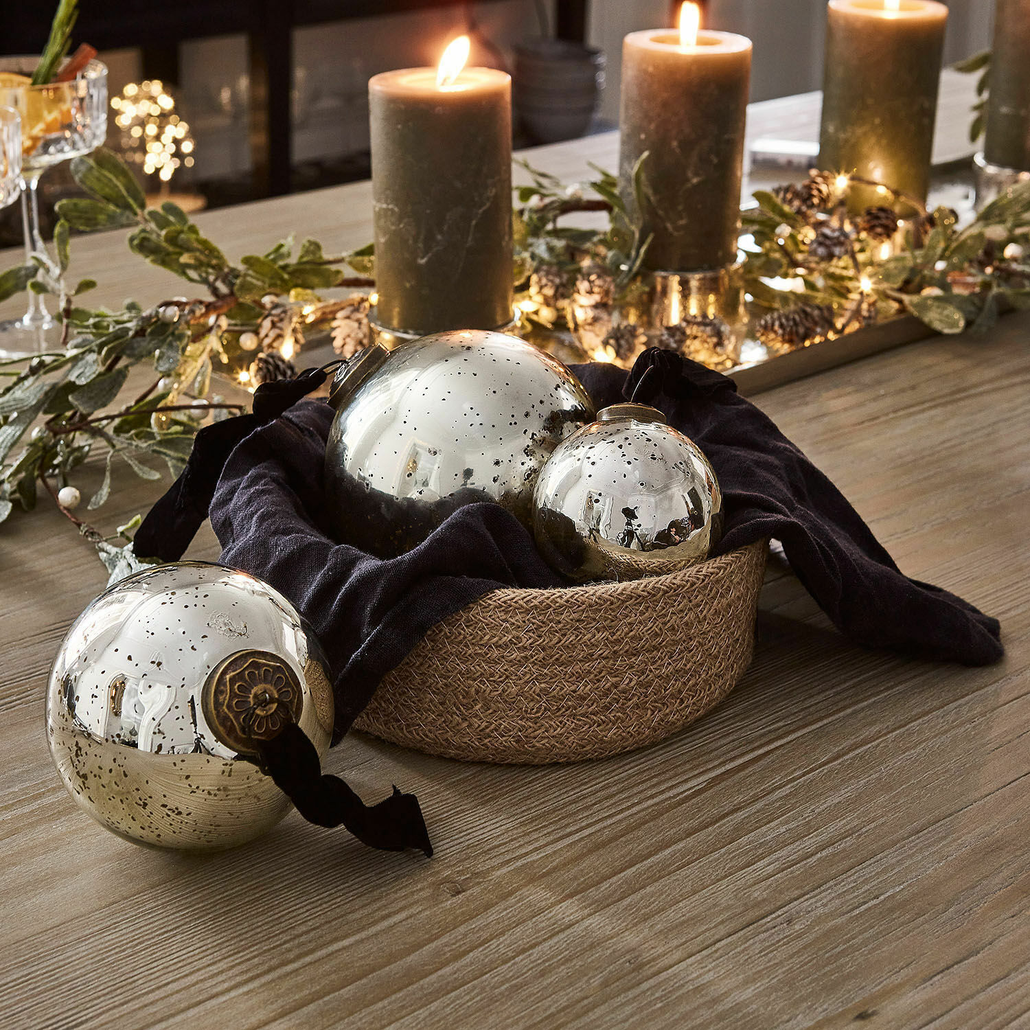 Set di 3 decorazioni natalizie Vars