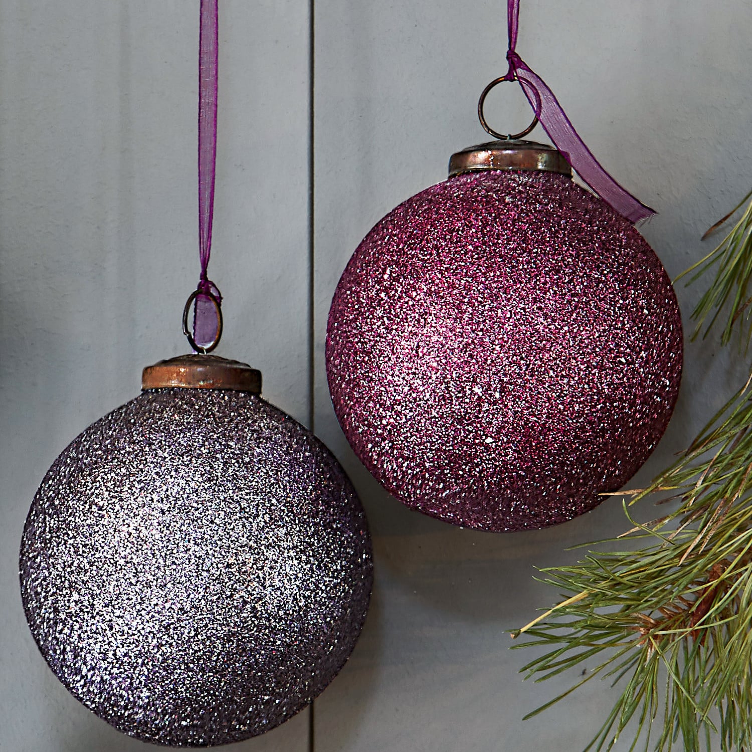 Set di 4 decorazioni natalizie Ilva