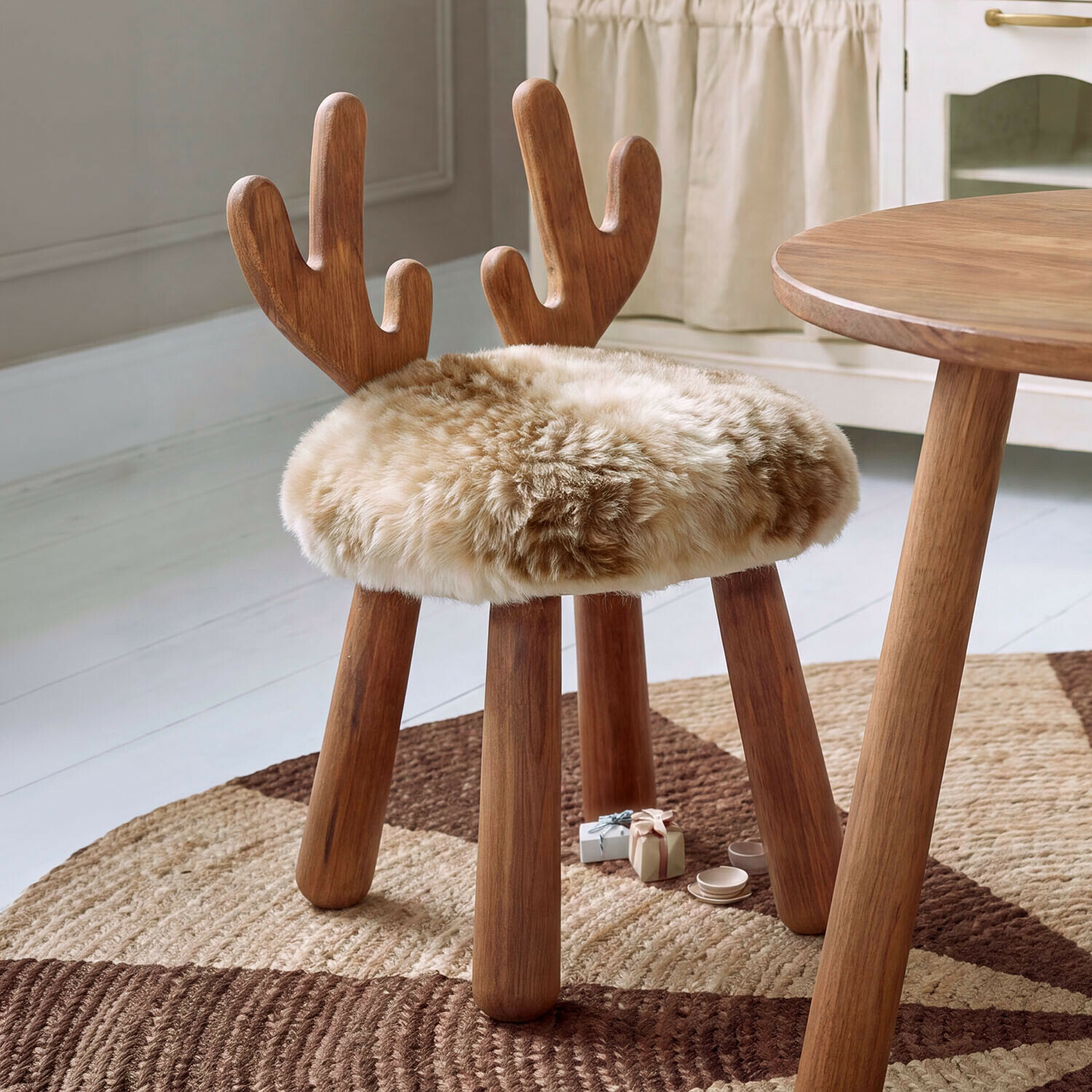 Sedia per bambini con cuscino Pibbi