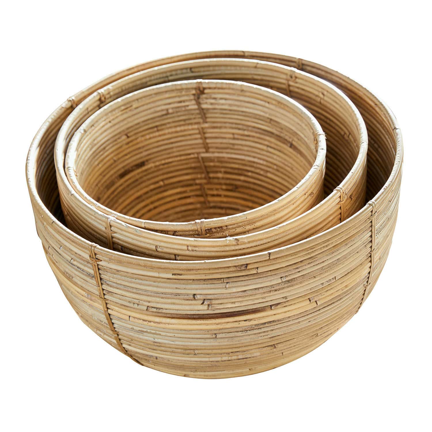Set di 3 cesti Fosco