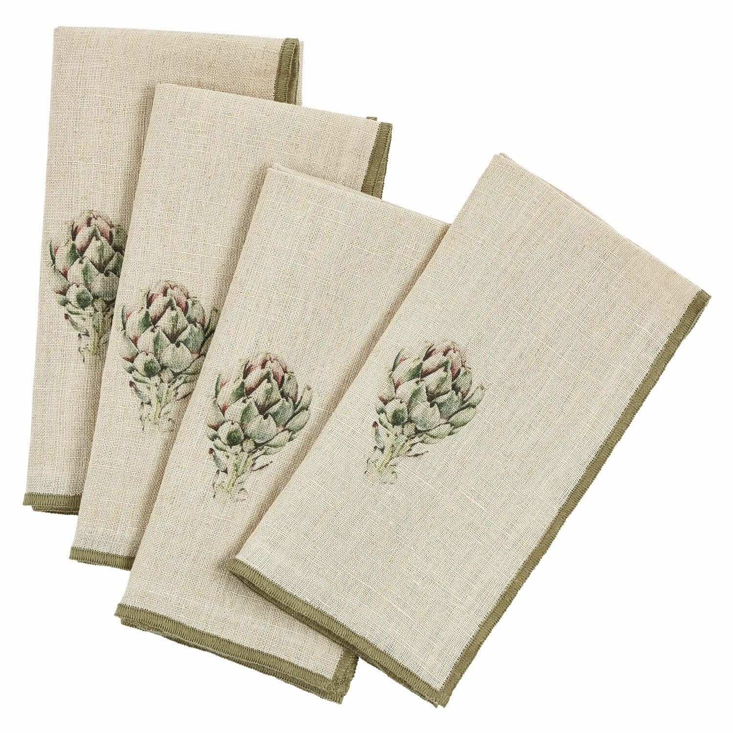 Set di 4 tovaglioli Myka