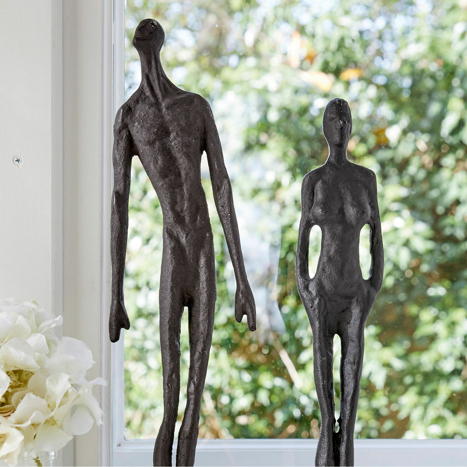 Coppia di statuine Perce