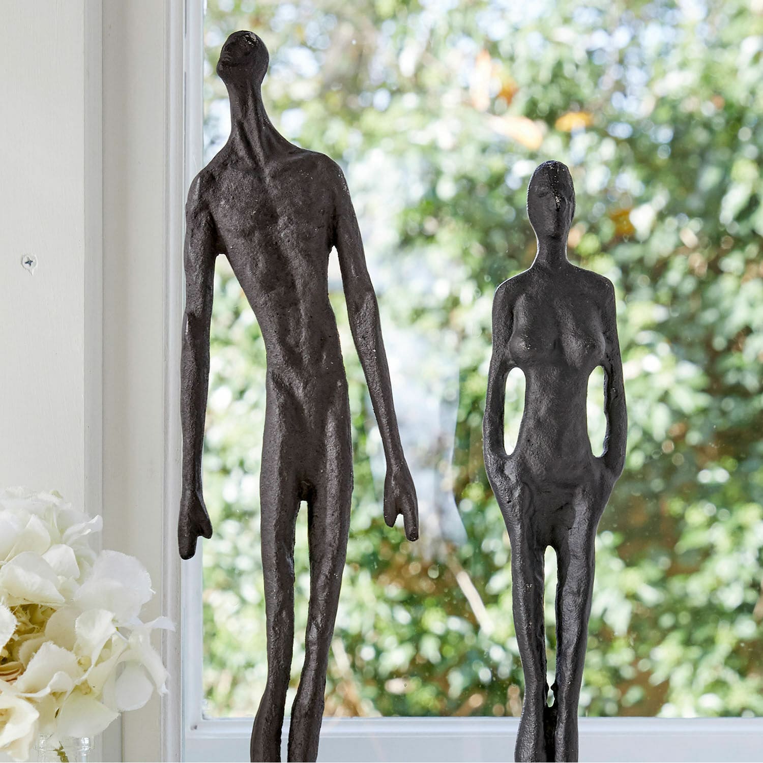 Coppia di statuine Perce