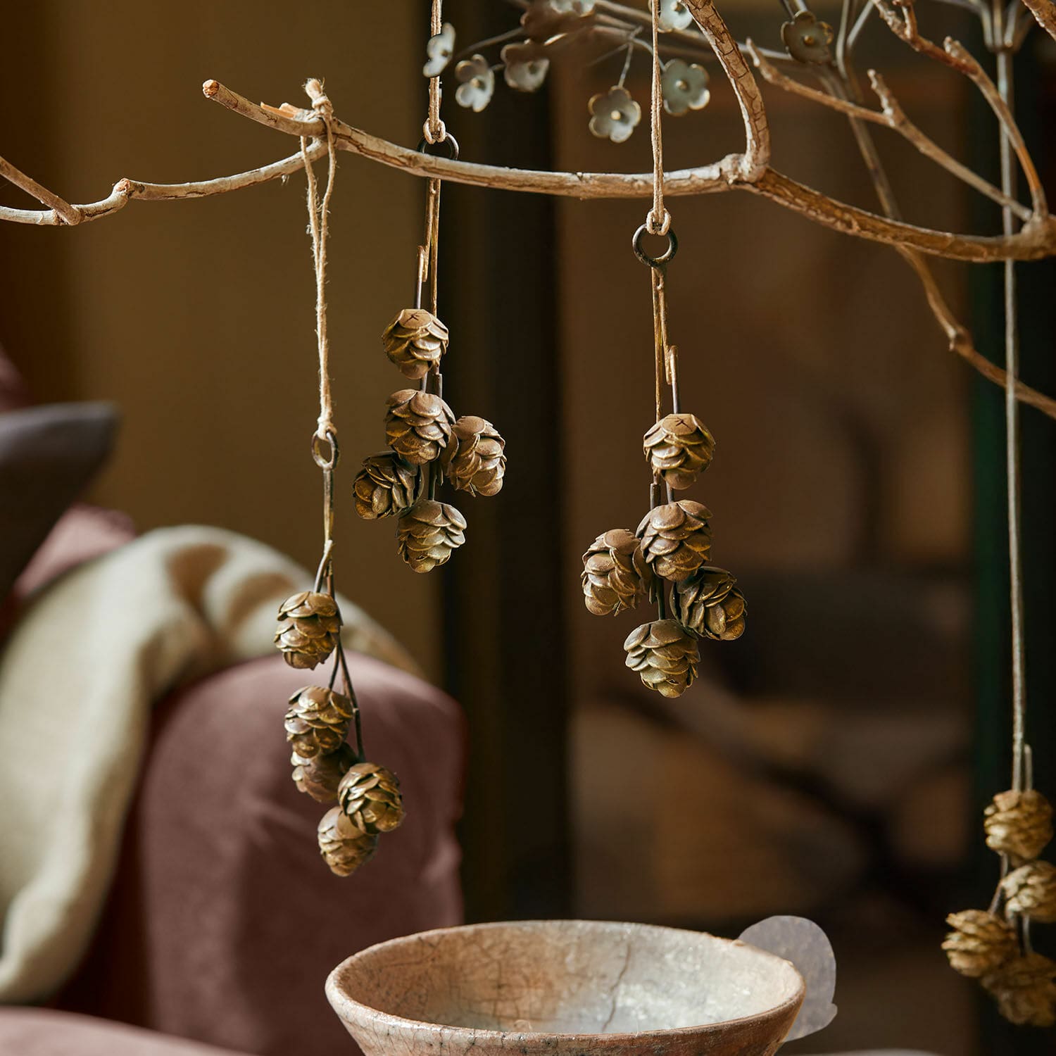 Set di 3 decorazioni da appendere Lazimra