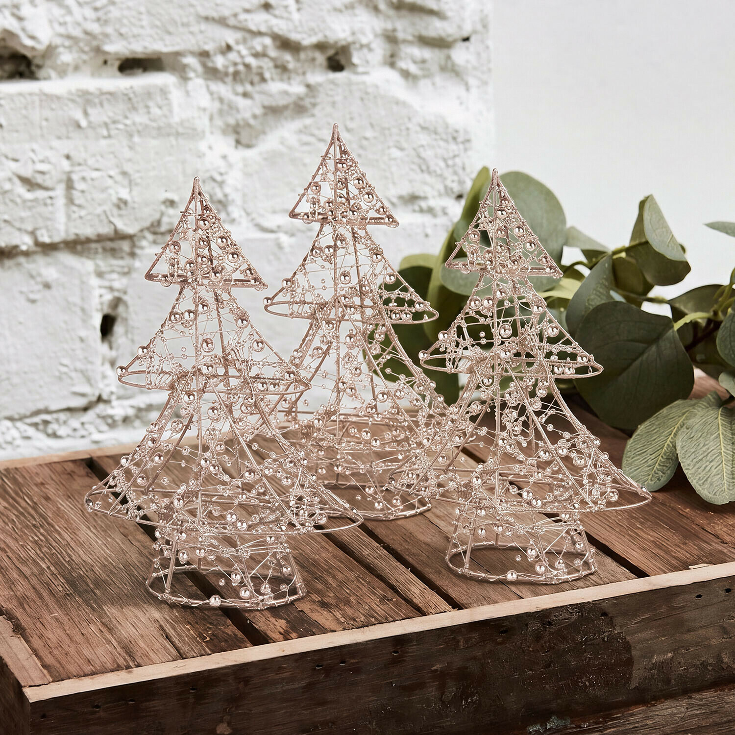 Set di 3 alberi a LED Célindour
