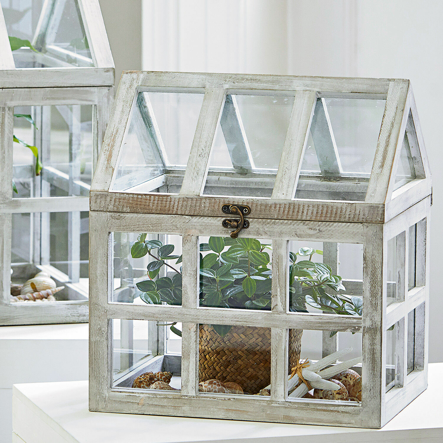 Coppia di casette decorative Nancy