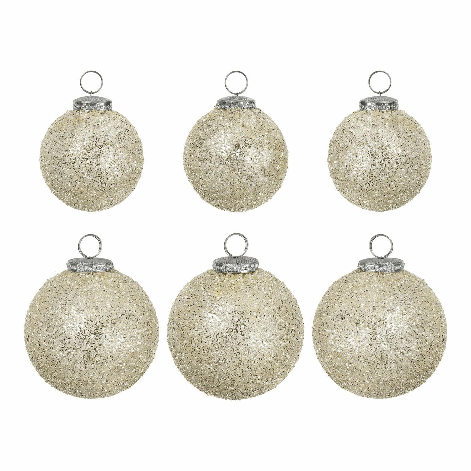 Set di 6 palline di Natale Shariz