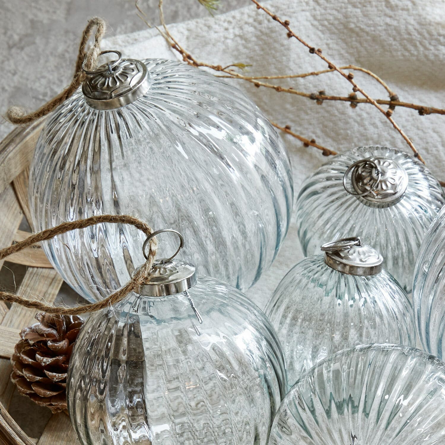 Set di 6 decorazioni natalizie Altena