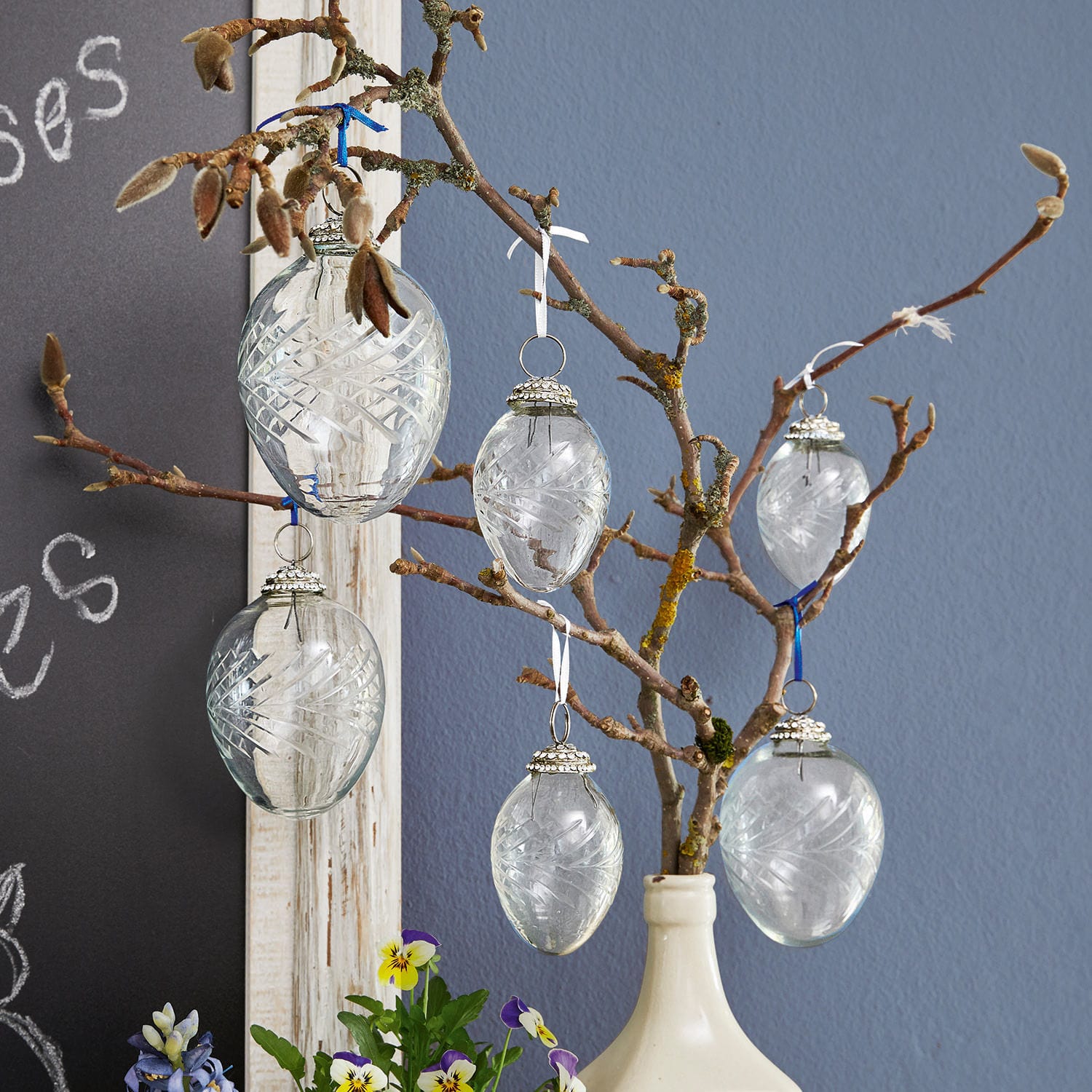 Set di 6 decorazioni da appendere Efrier