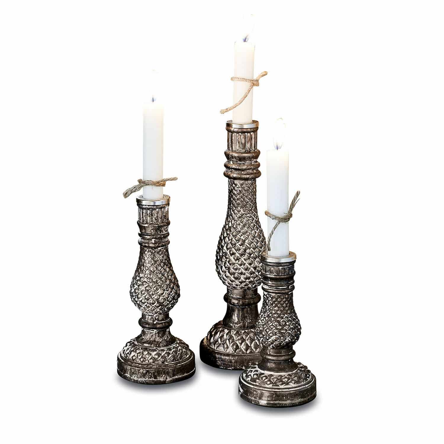 Set di 3 candelieri Toul