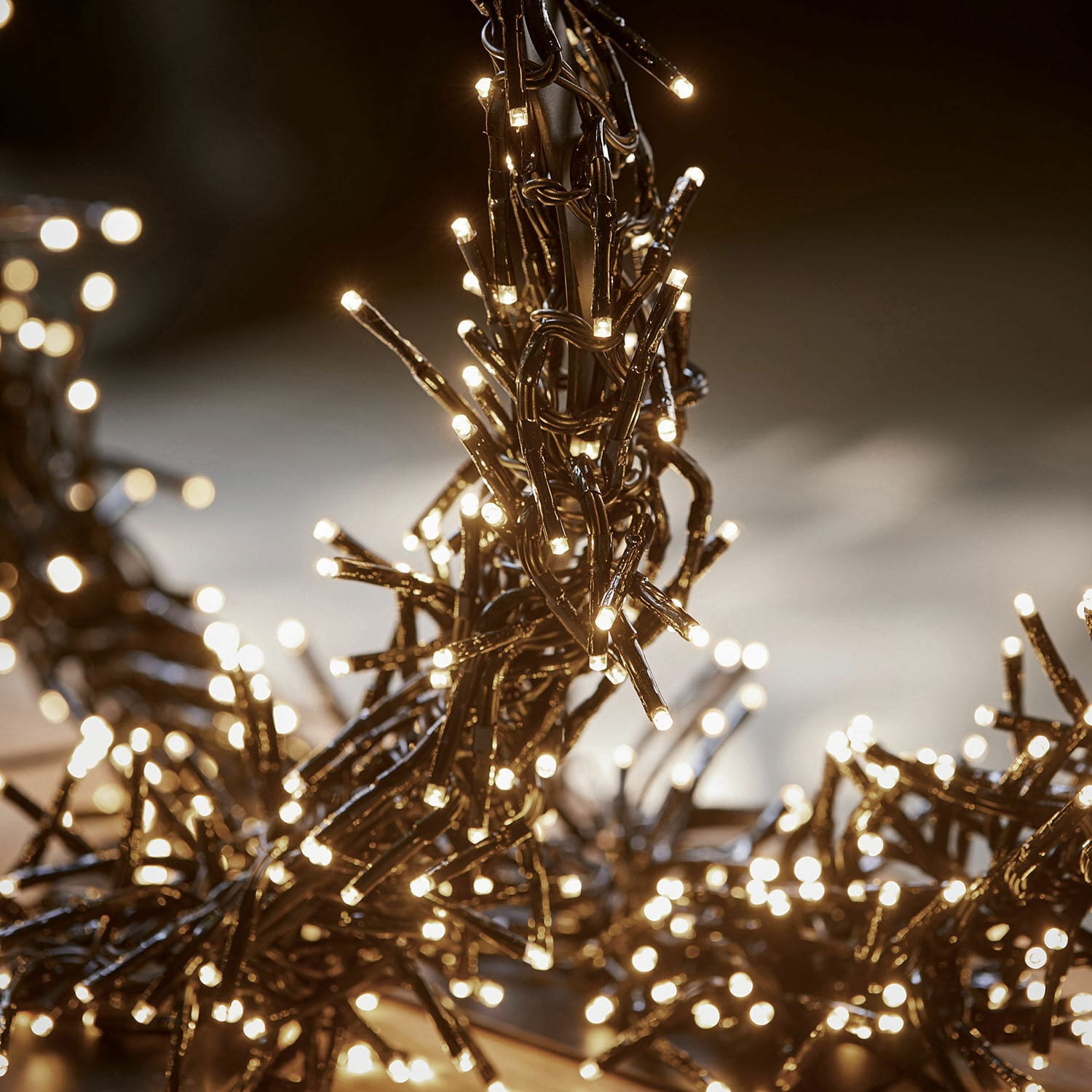 Coppia di ghirlande con luci a LED Nestier