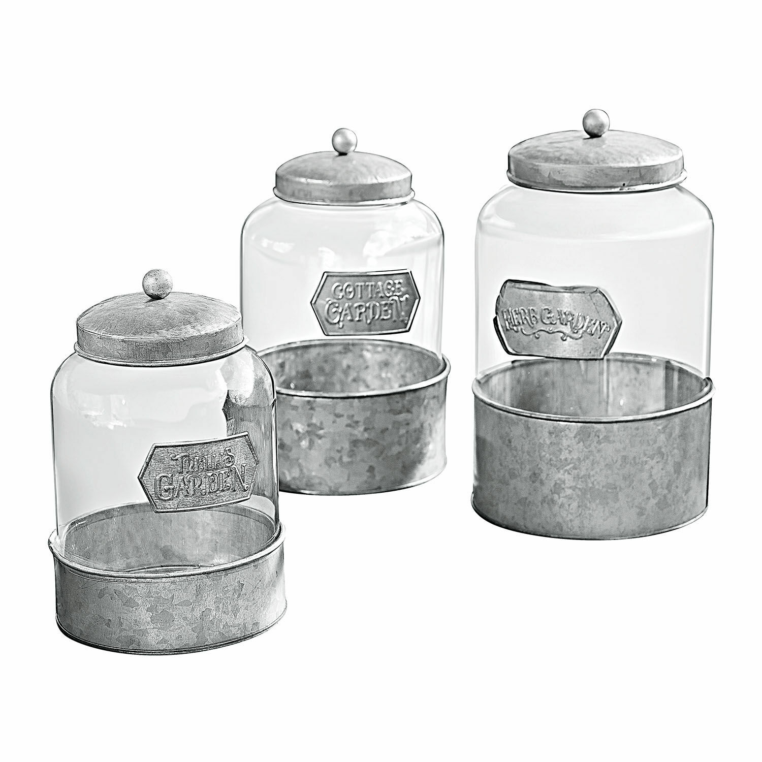 Set di 3 barattoli Jaubert