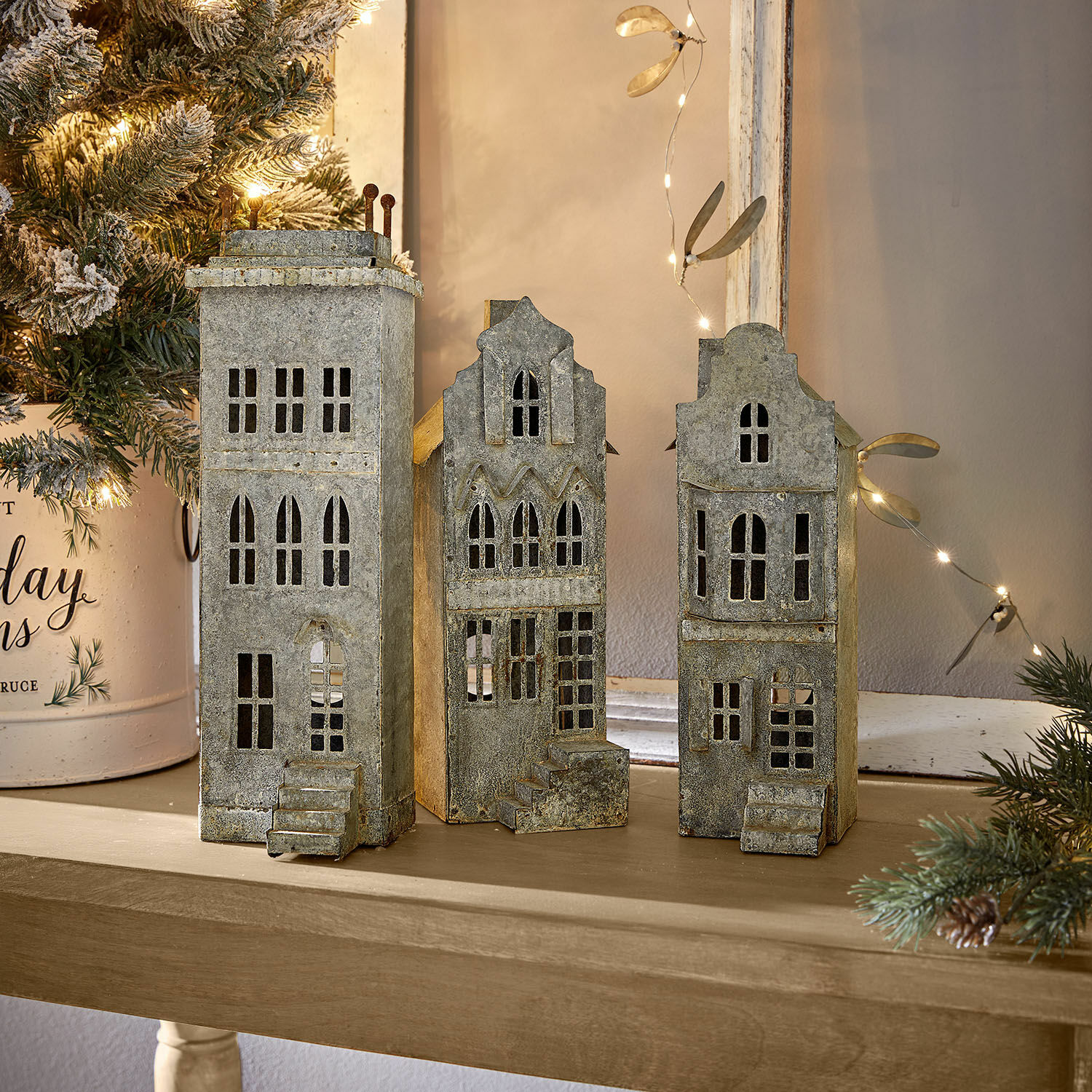 Set di 3 lanterne Middlewich