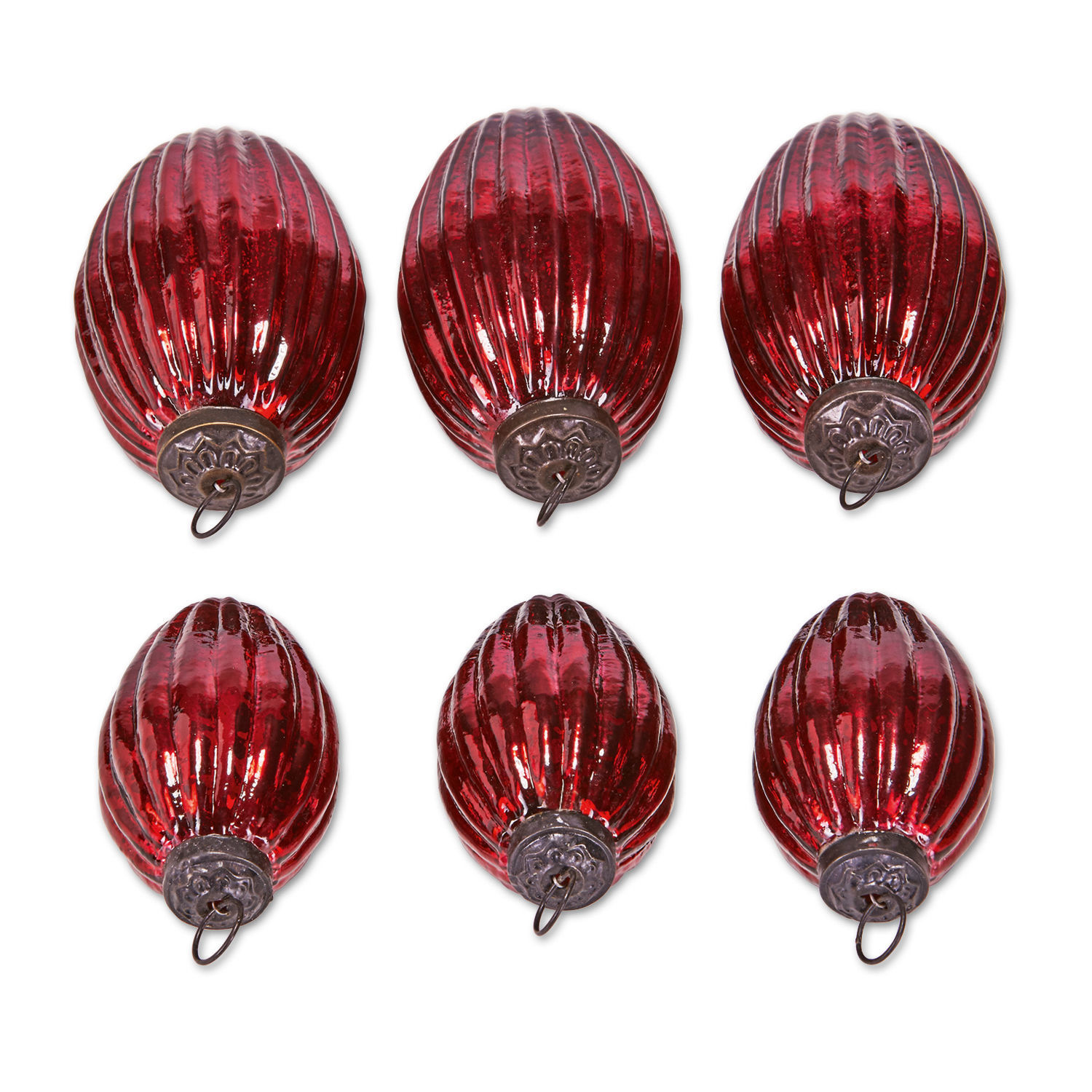 Set di 6 decorazioni natalizie Blavet