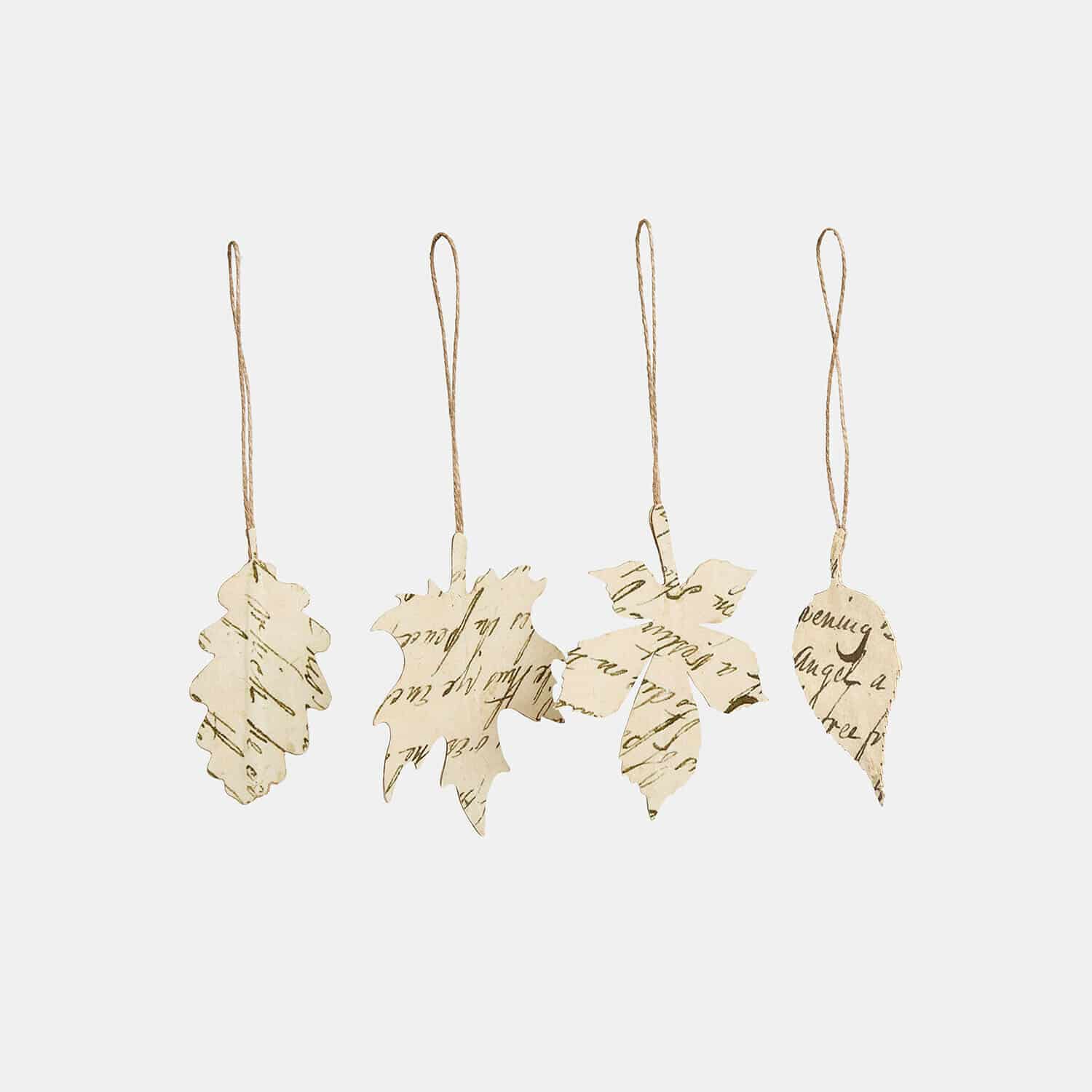 Set di 4 decorazioni da appendere Fleuriene