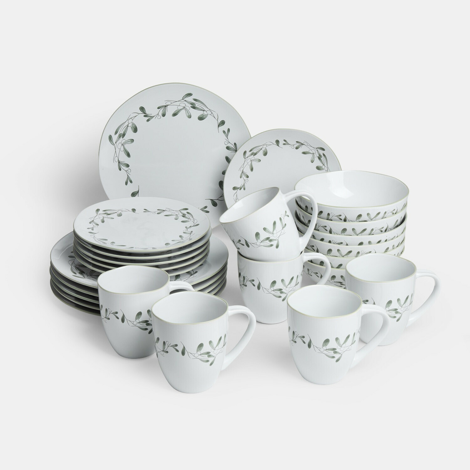 Set di 24 stoviglie Lourévie