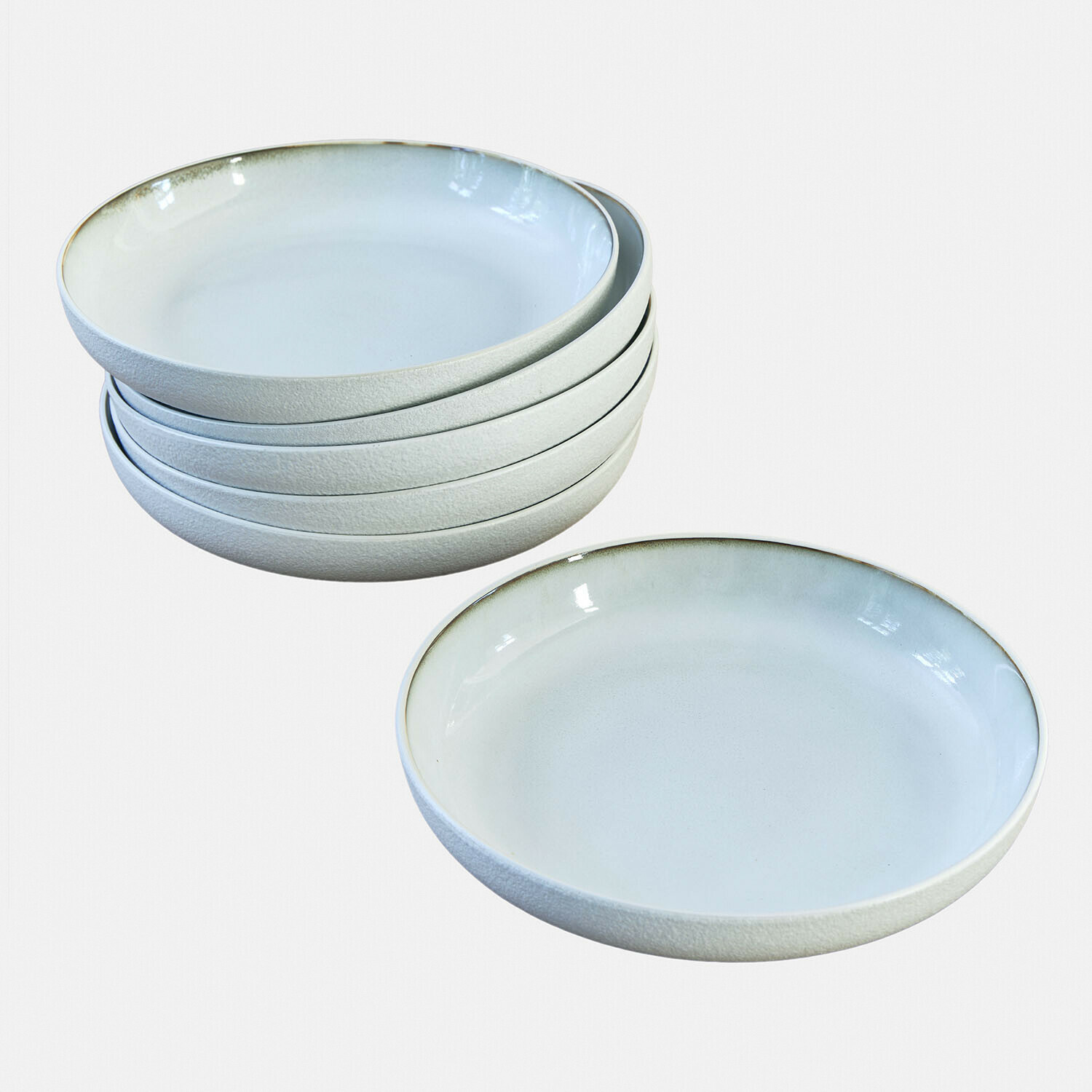 Set di 6 piatti fondi Eiruna