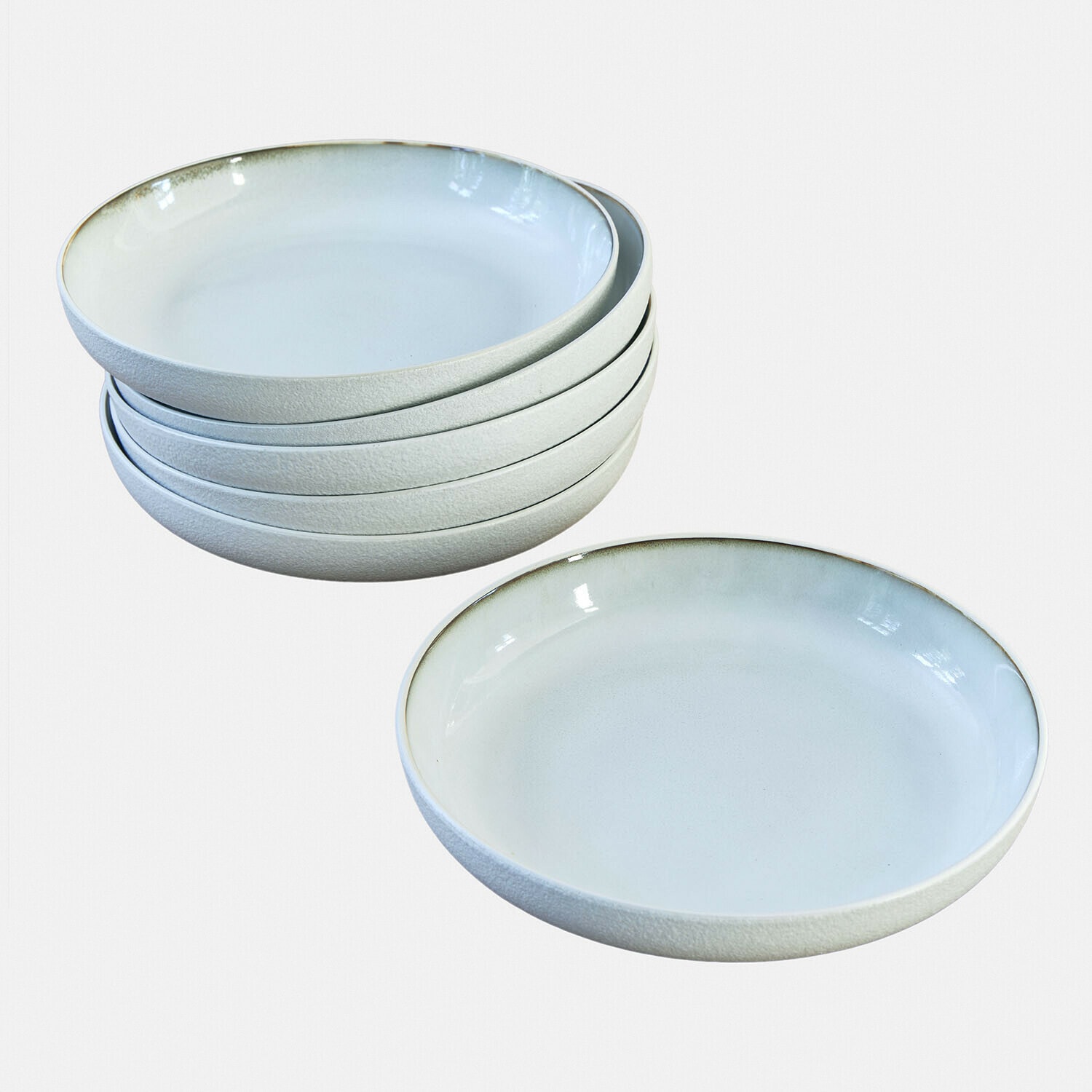 Set di 6 piatti fondi Eiruna