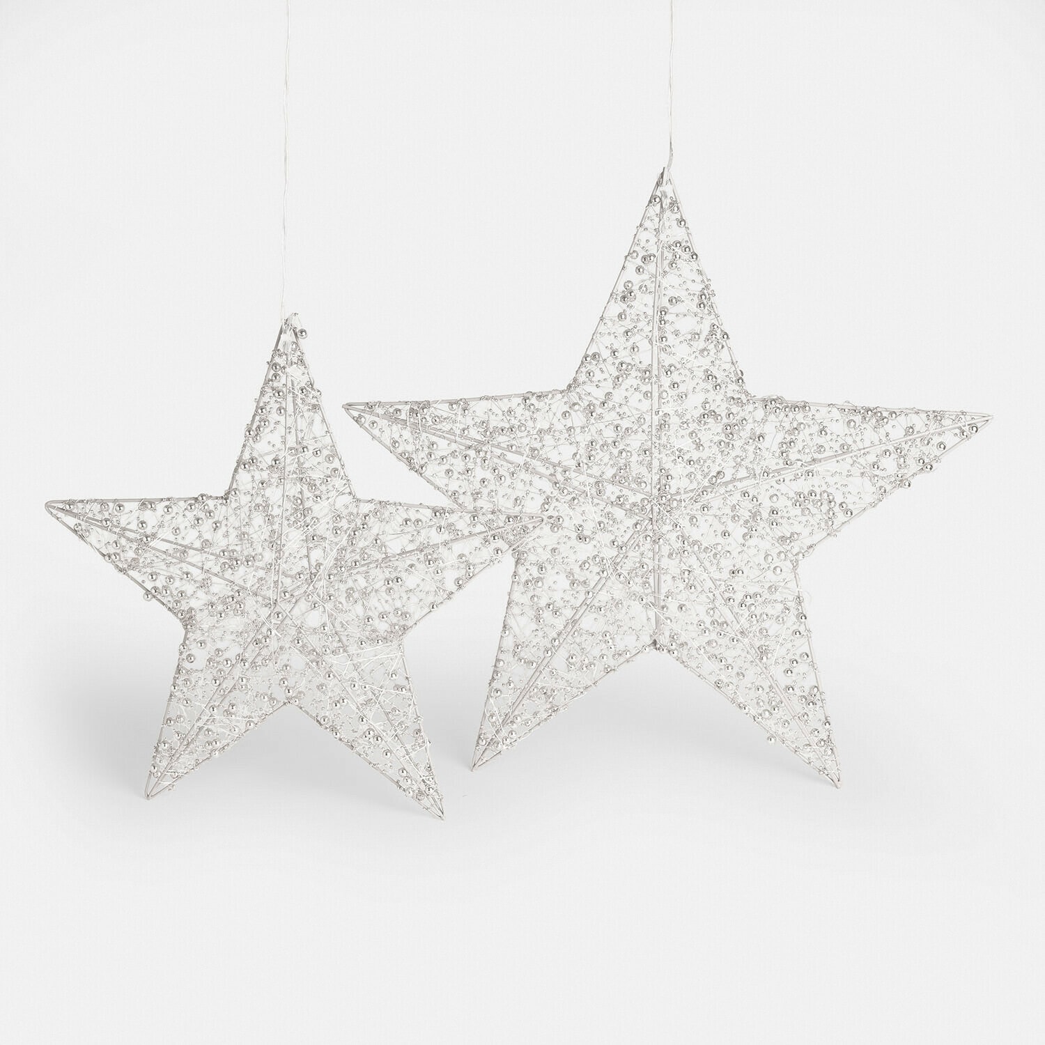Coppia di stelle a LED Brightens