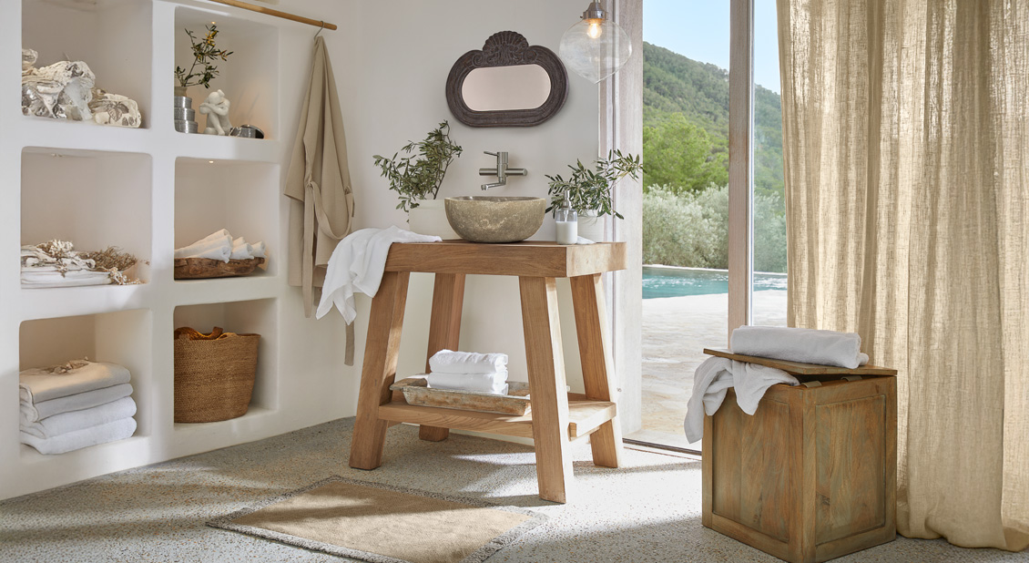 Luce naturale in bagno