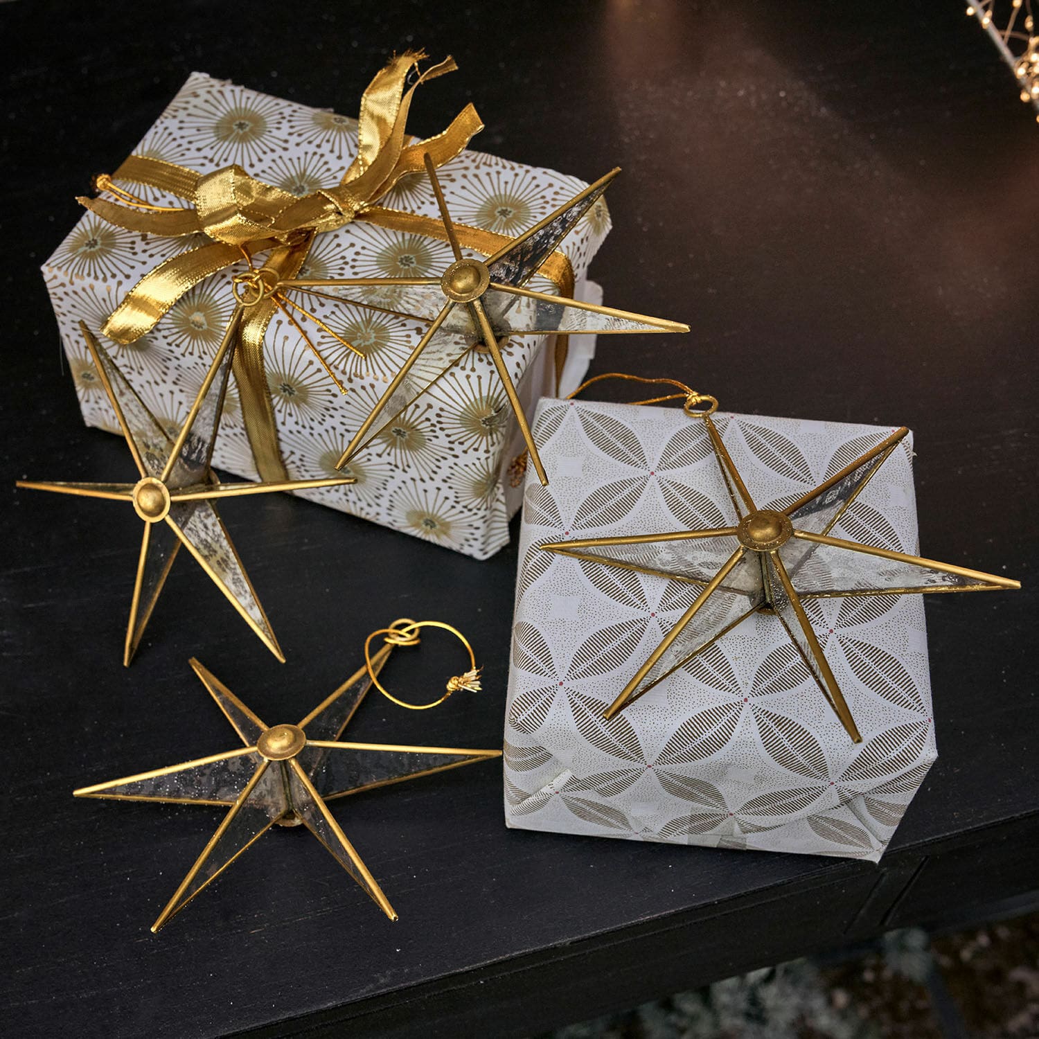 Set di 4 decorazioni da appendere Zaydan