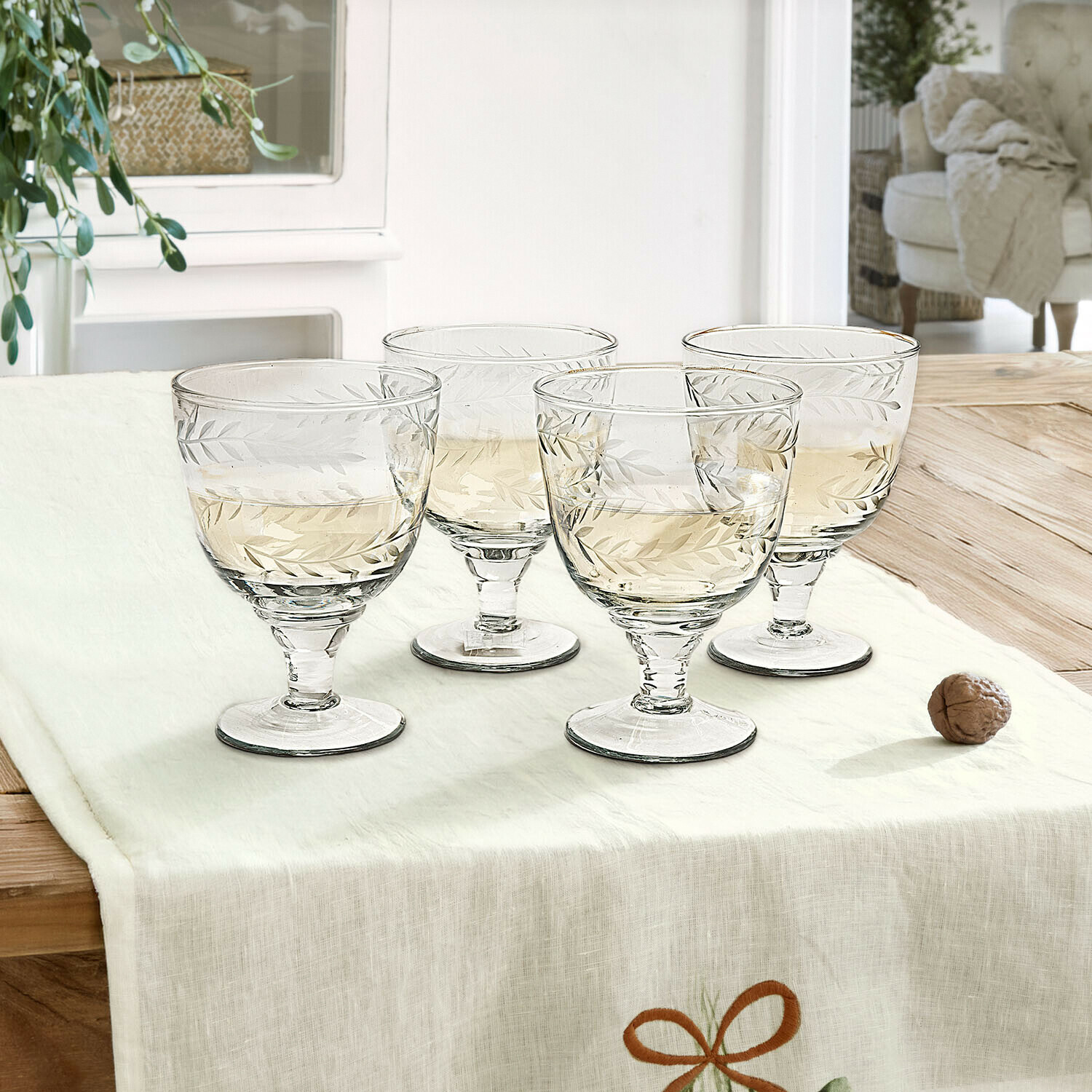 Set di 4 bicchieri Clévarine