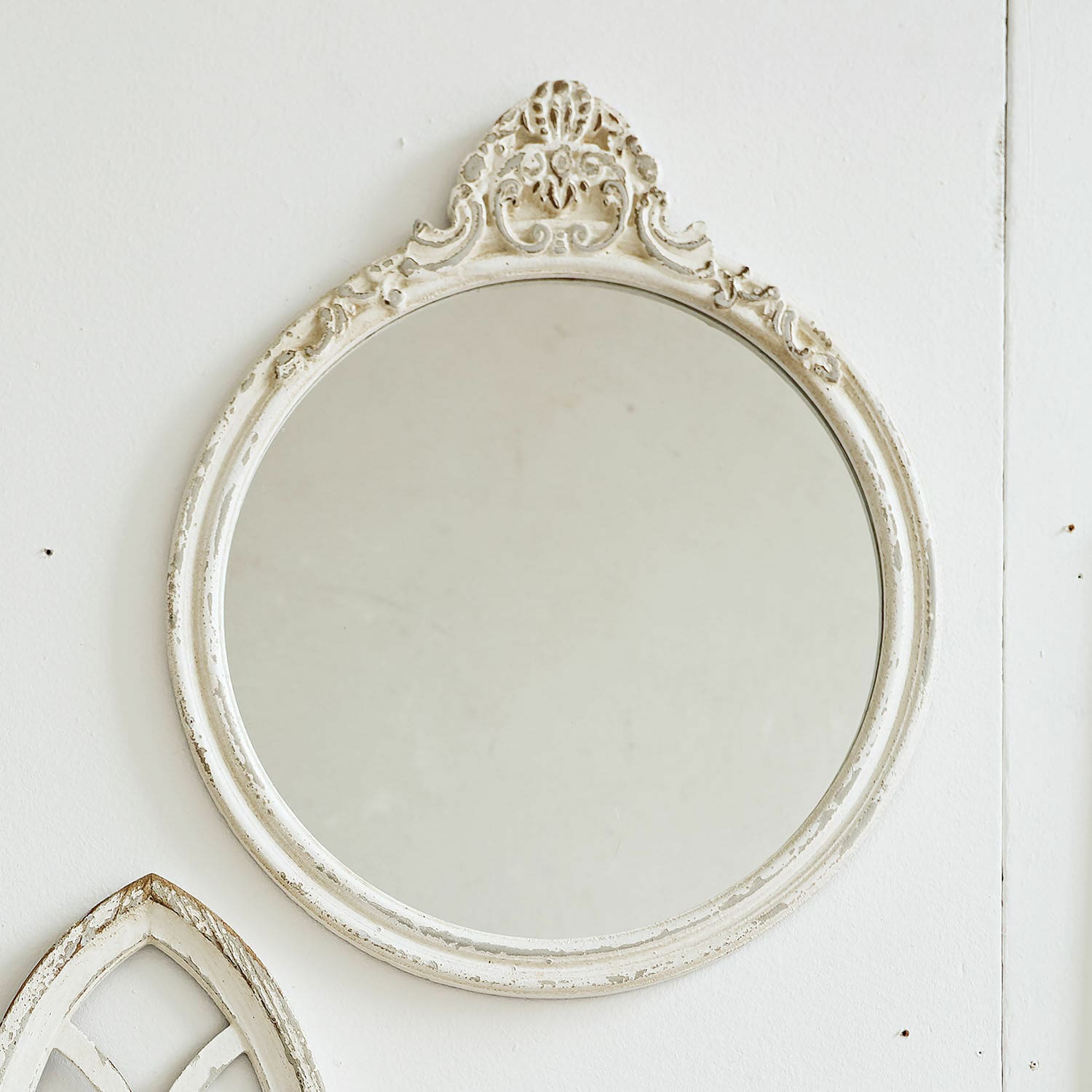 Set di specchio e 2 finestrelle decorative Morilev