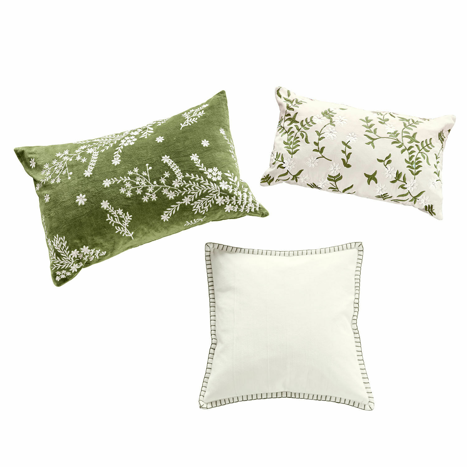 Set di 3 copricuscini Iplique
