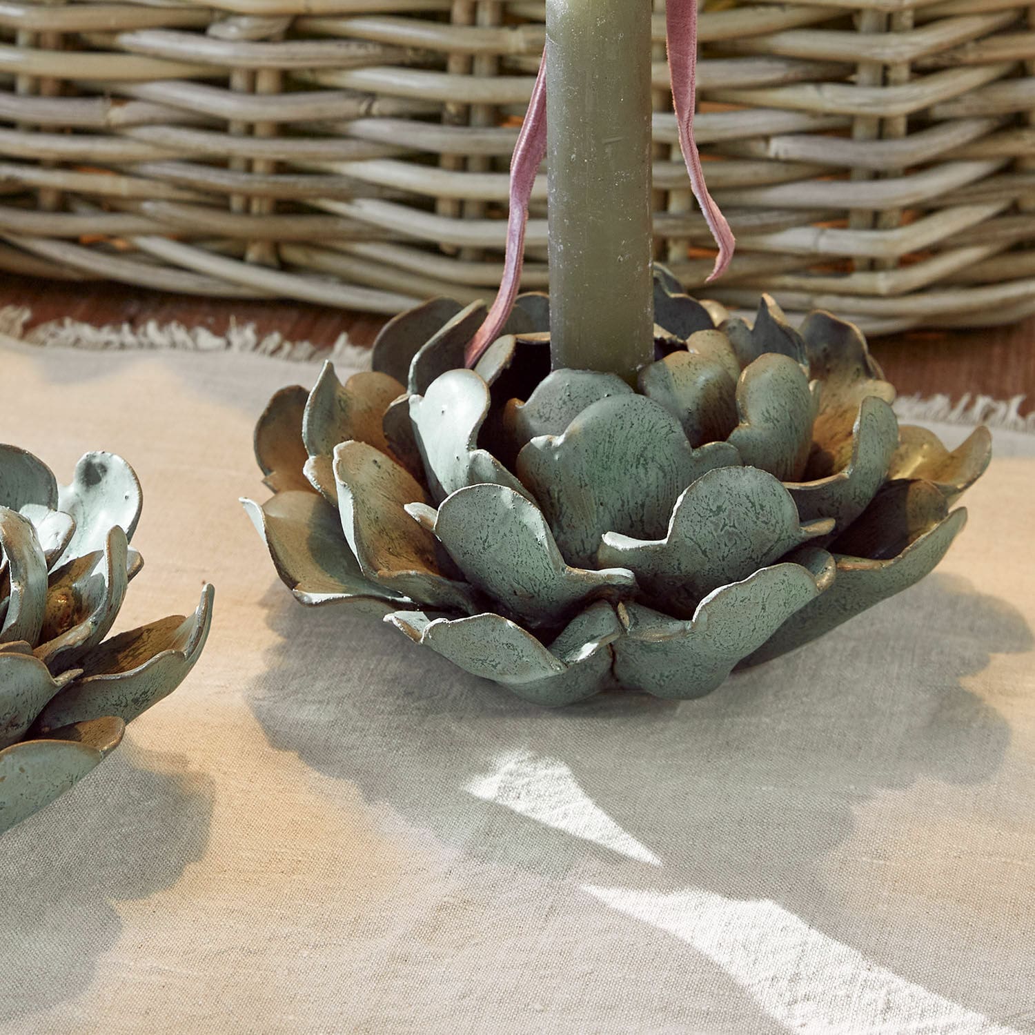 Coppia di portacandele Myka