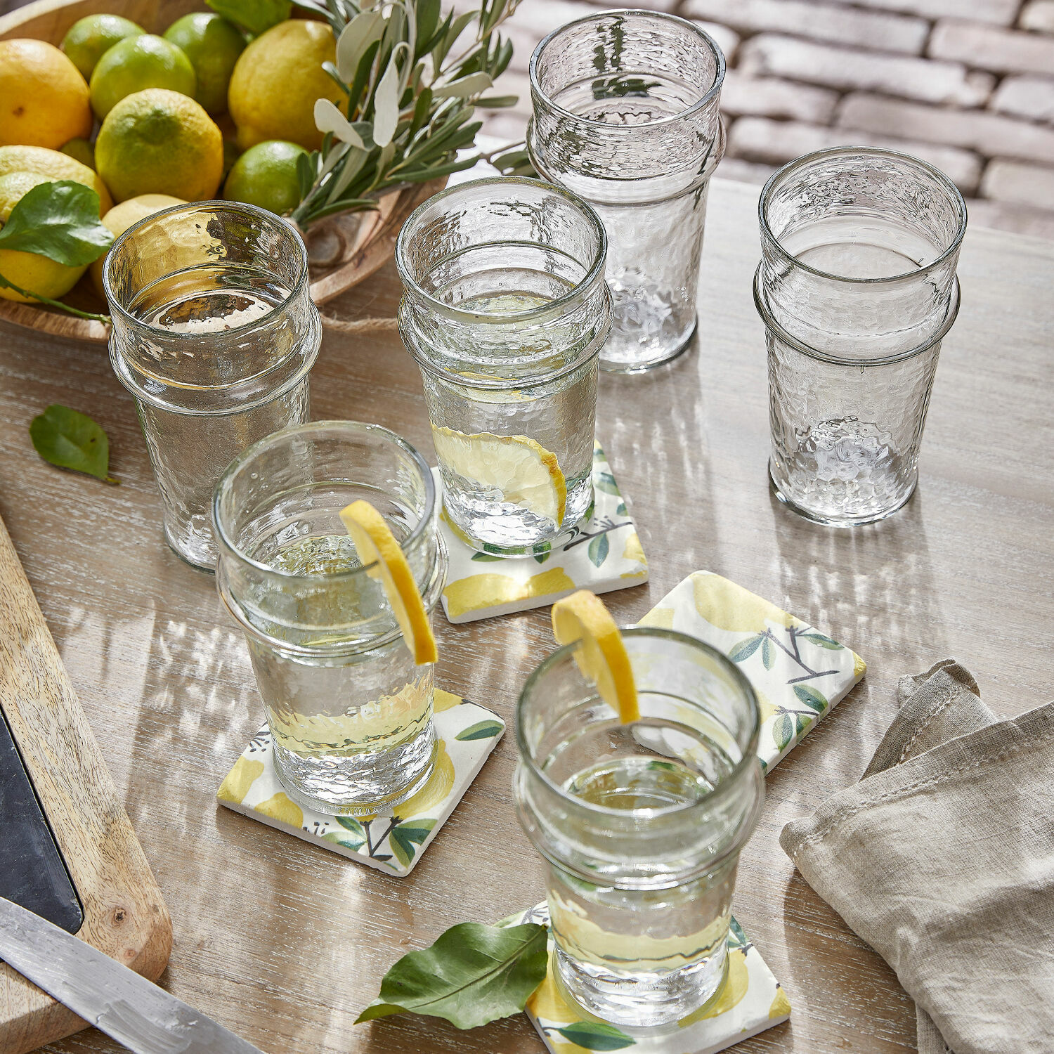 Set di 6 bicchieri Avrilla