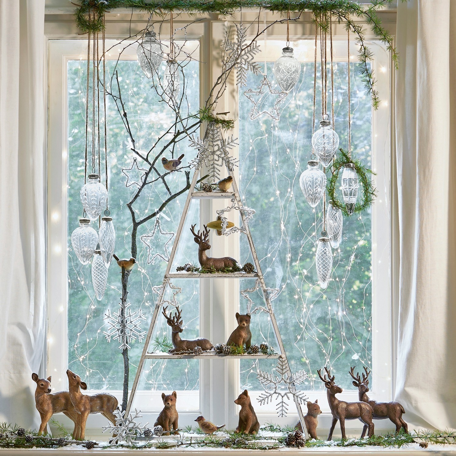 Set di 6 decorazioni natalizie Loulay