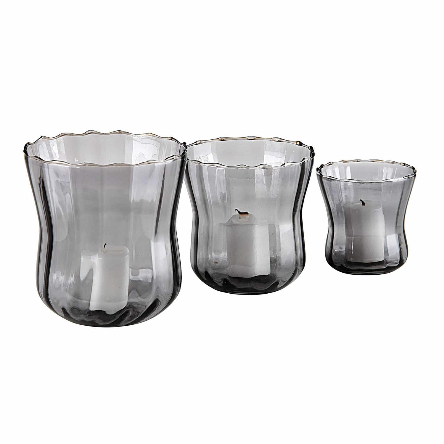 Set di 3 portacandele Lovire