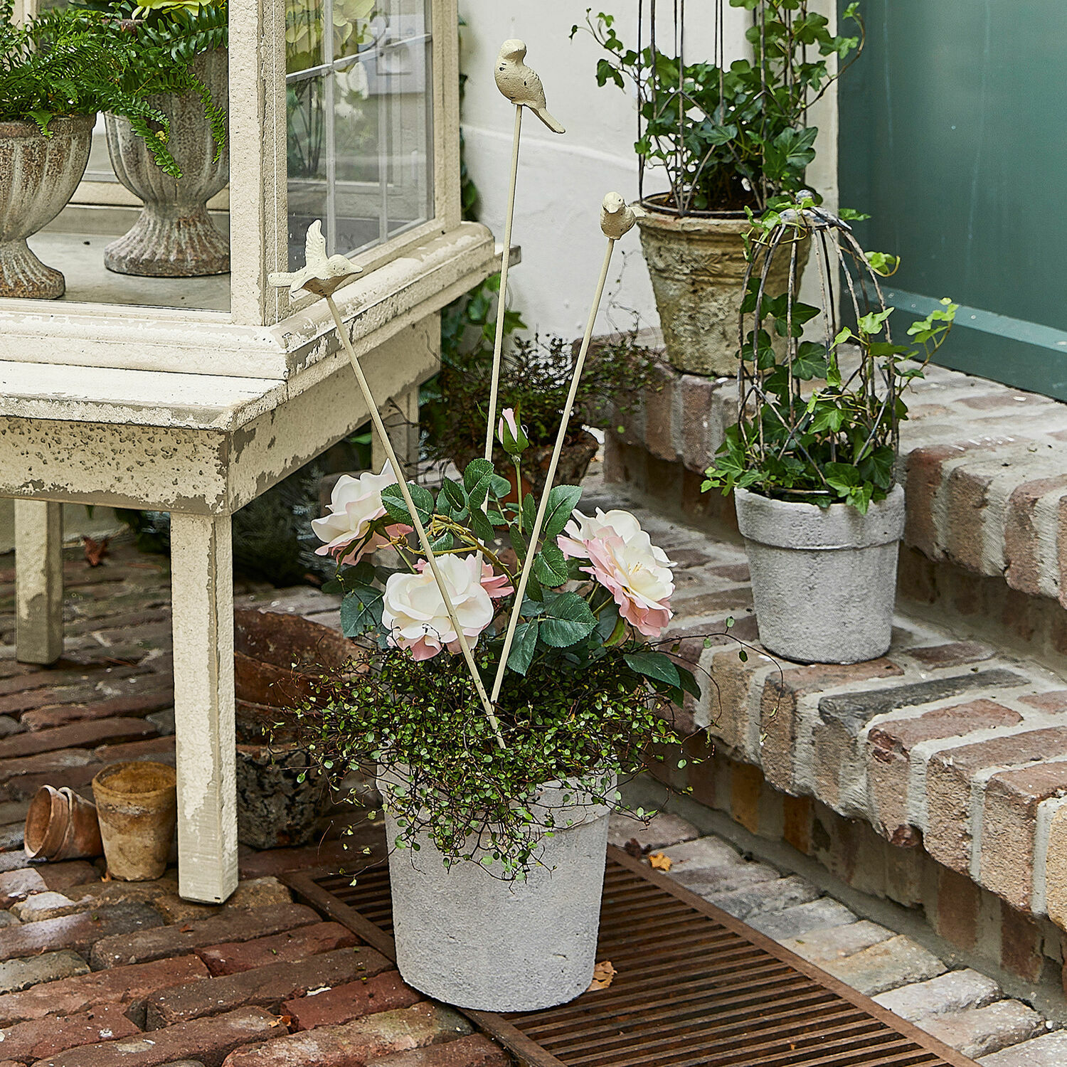 Set di 3 decorazioni da giardino con picchetto Colaire